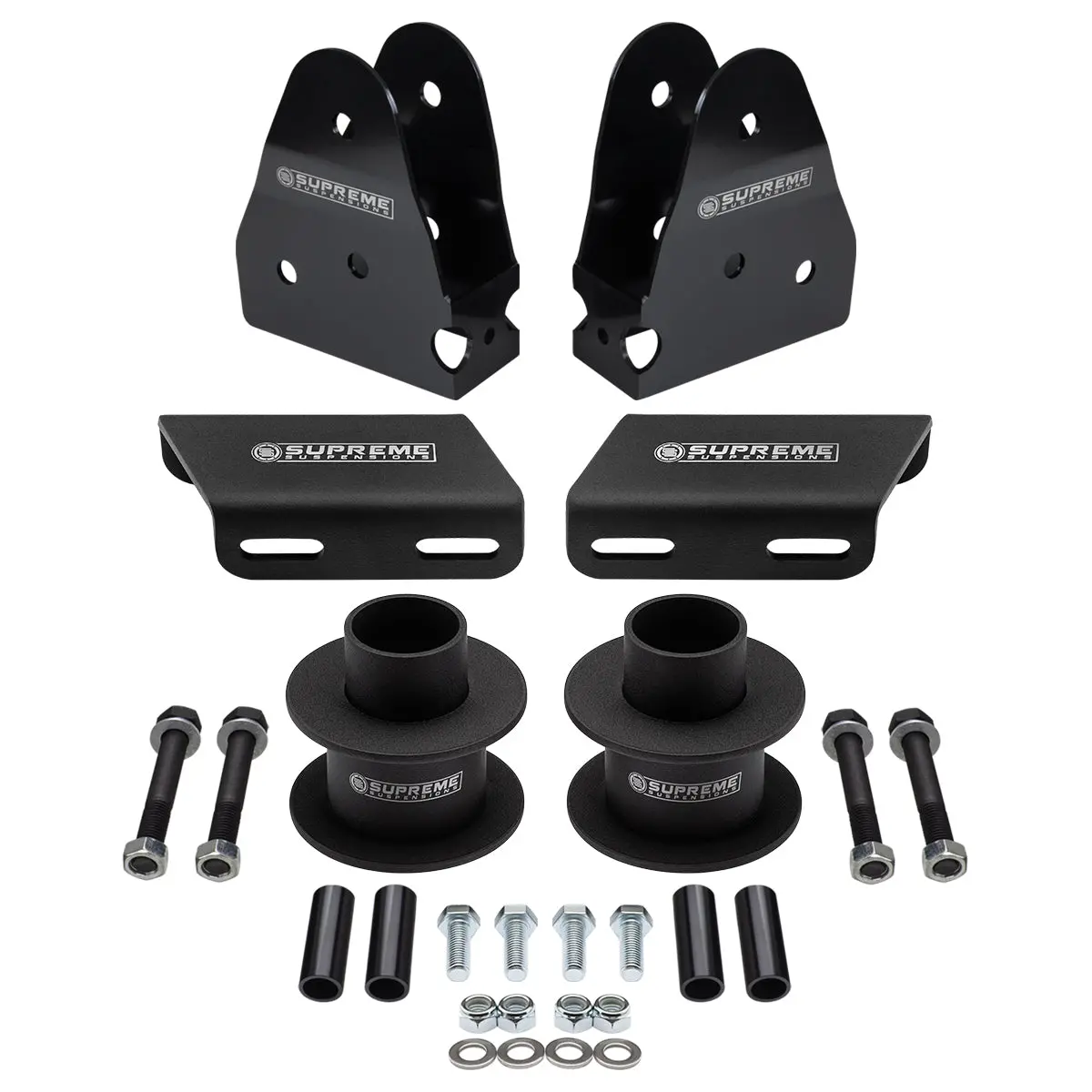 2008-2016 Ford Super Duty Front Suspension Lift Kit, Sway Bar Brackets & Radius Arm Drop Kit 4Wd 4X4 1