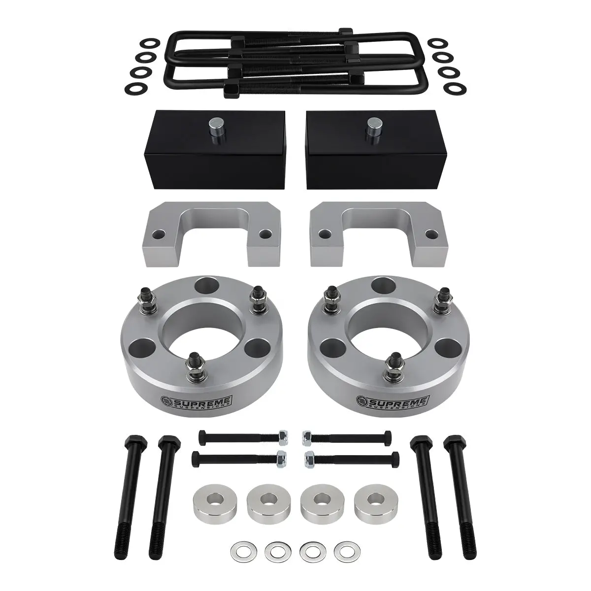 2007-2018 Gmc Sierra 1500 4Wd Full Suspension Lift Kit With Differential Drop Spacers 12