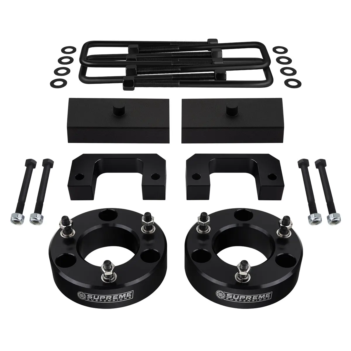 2007-2018 Gmc Sierra 1500 Full Suspension Lift Kit 6-Lug / 4Wd | Supreme's New Hd Steel Lift Blocks! 1