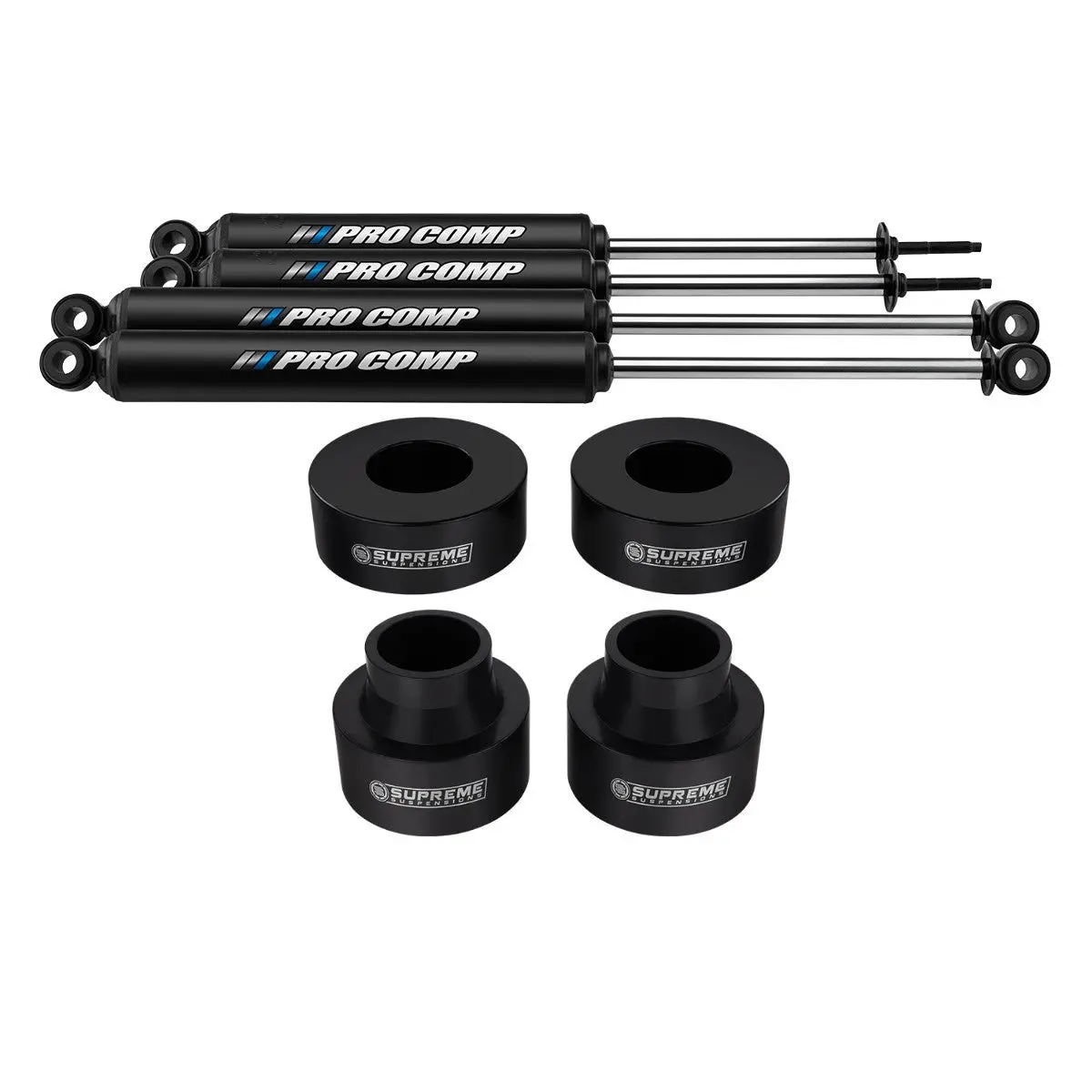 1999-2004 Jeep Grand Cherokee Wj Full Suspension Lift Kit With Pro Comp Pro-X Twin Tube Shocks 2Wd 4Wd 1