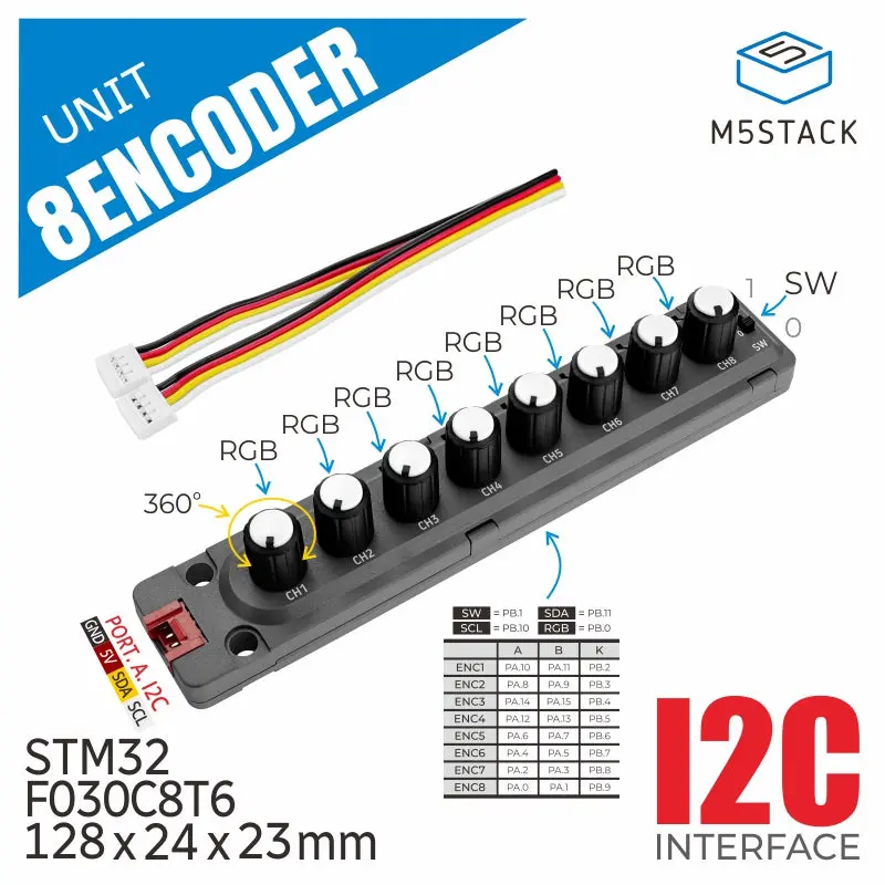 8-Encoder Unit (Stm32f030) 2