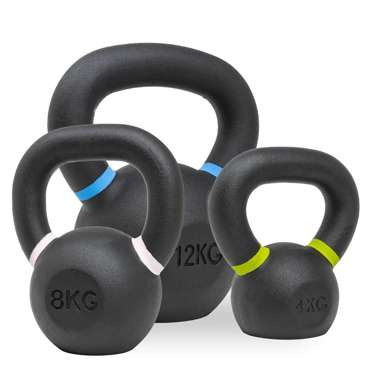Strength Shop Cast Iron Kettlebells - Single Mould, Powder Coated, 4-64Kg 1
