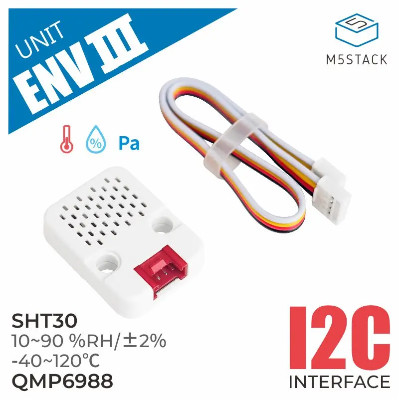 Env Iii Unit With Temperature Humidity Air Pressure Sensor (Sht30+Qmp6988) 2