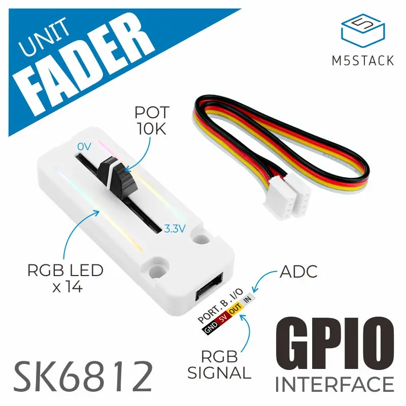 Fader Unit With B10k Potentiometer (Sk6812) 2