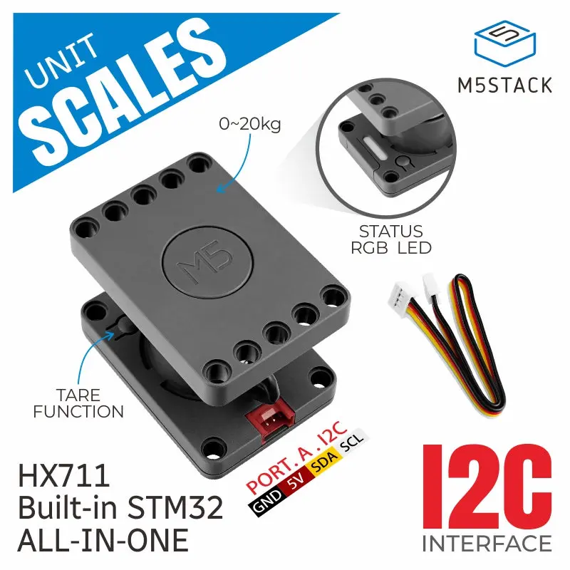 Scales Unit With 20Kgs Range (Hx711) 2