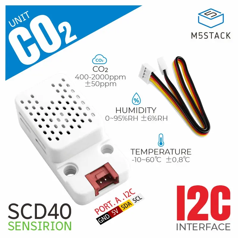 Co2 Unit With Temperature And Humidity Sensor (Scd40) 2