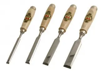 Two Cherries Set Of Four Bevel Edged Chisels 500-1564 1
