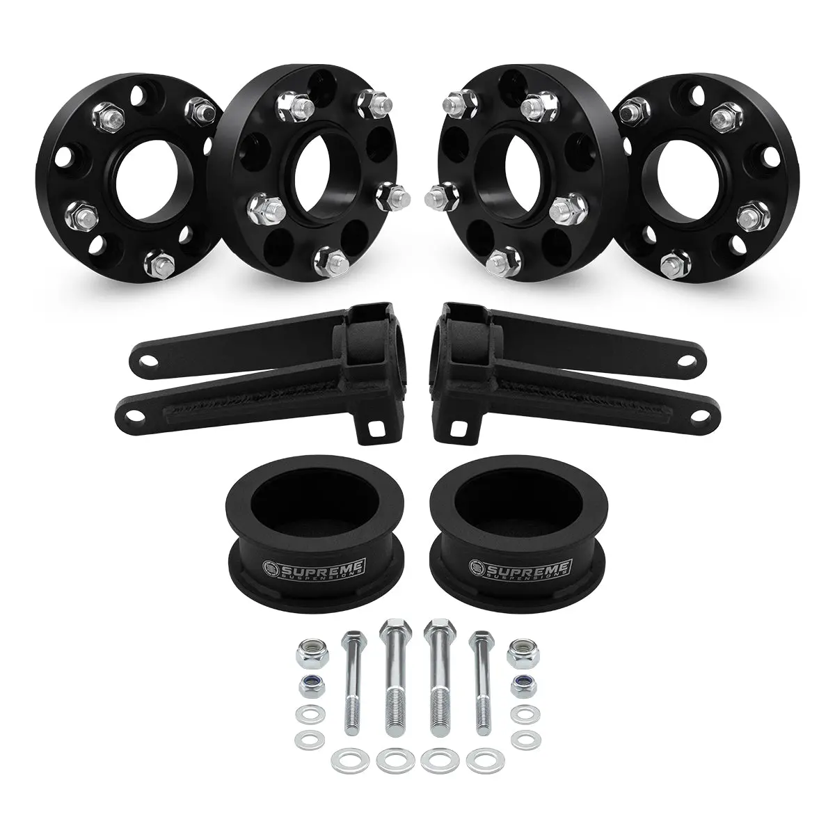2005-2010 Jeep Grand Cherokee Wk Full 3.5" + 2" Rear Suspension Lift Kit & Wheel Spacers 1