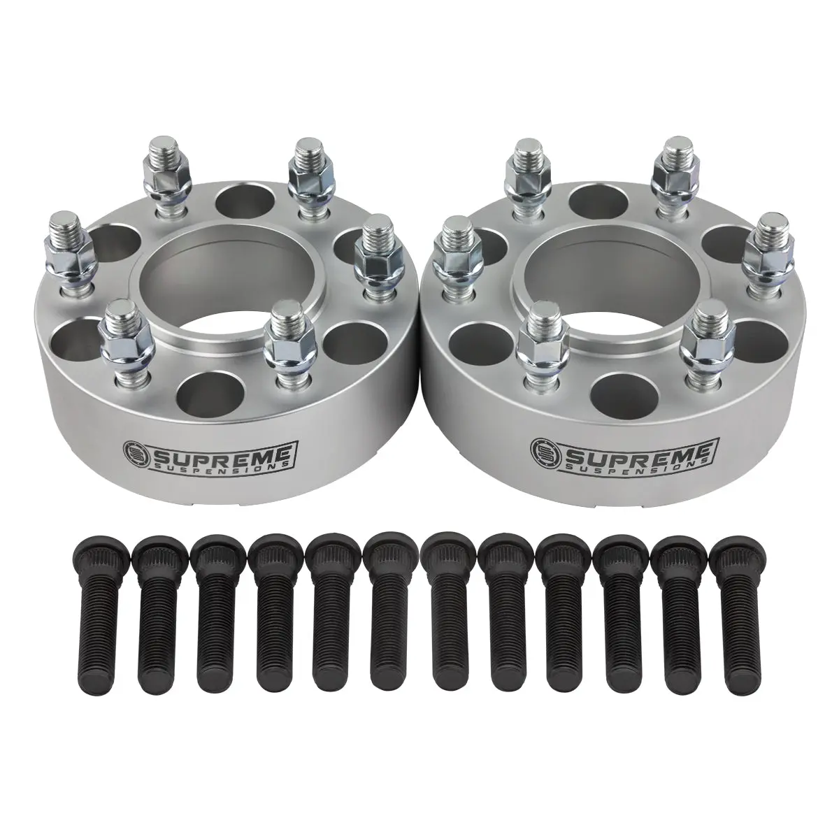 1995-2020 Toyota Tacoma Prerunner 4Wd 6X139.7 Hub Centric Wheel Spacers 106Mm Center Bore & 3/4" Longer Rear Wheel Studs 4