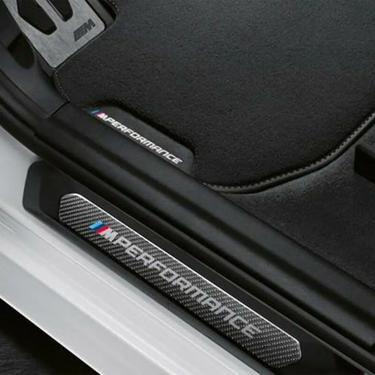 Genuine Bmw M Performance Carbon Fibre Sill Trims G82 & G87 1