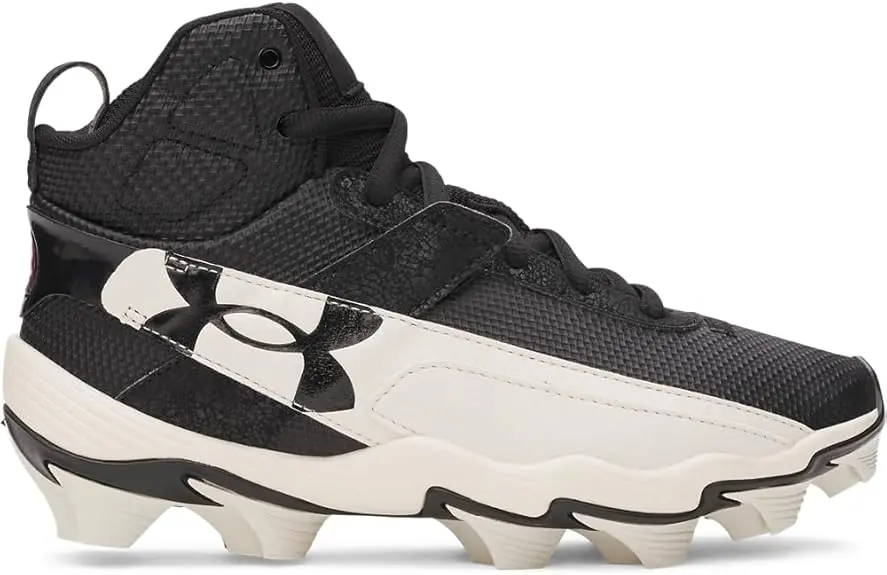 Under Armour Harper 10 Rm Youth Cleat - Black 1