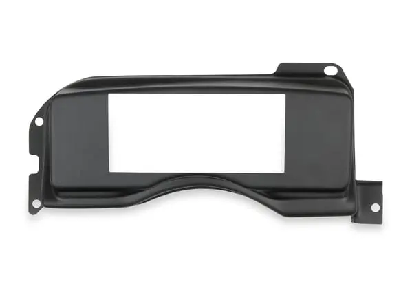 Holley Efi 1987-1993 Ford Mustang 6.86" Black Dash Panel 1