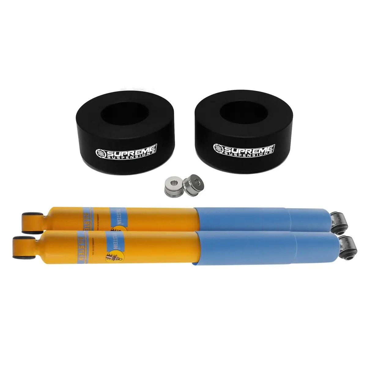 1999-2004 Jeep Grand Cherokee Wj 2.5" Rear Suspension Lift Spacers With Bilstein Shocks 2Wd 4Wd 1