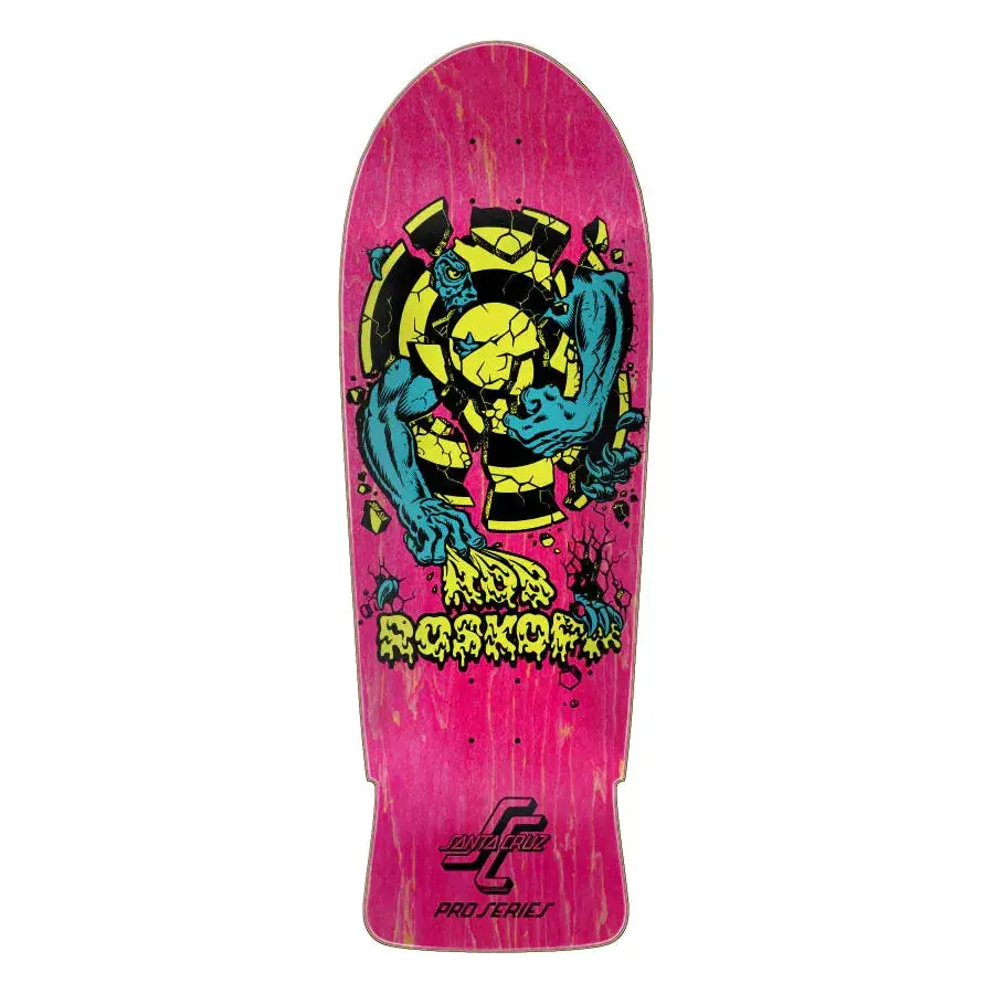 Santa Cruz Skateboard Deck Roskopp 3 Reissue 10.25 Inch Wide 1