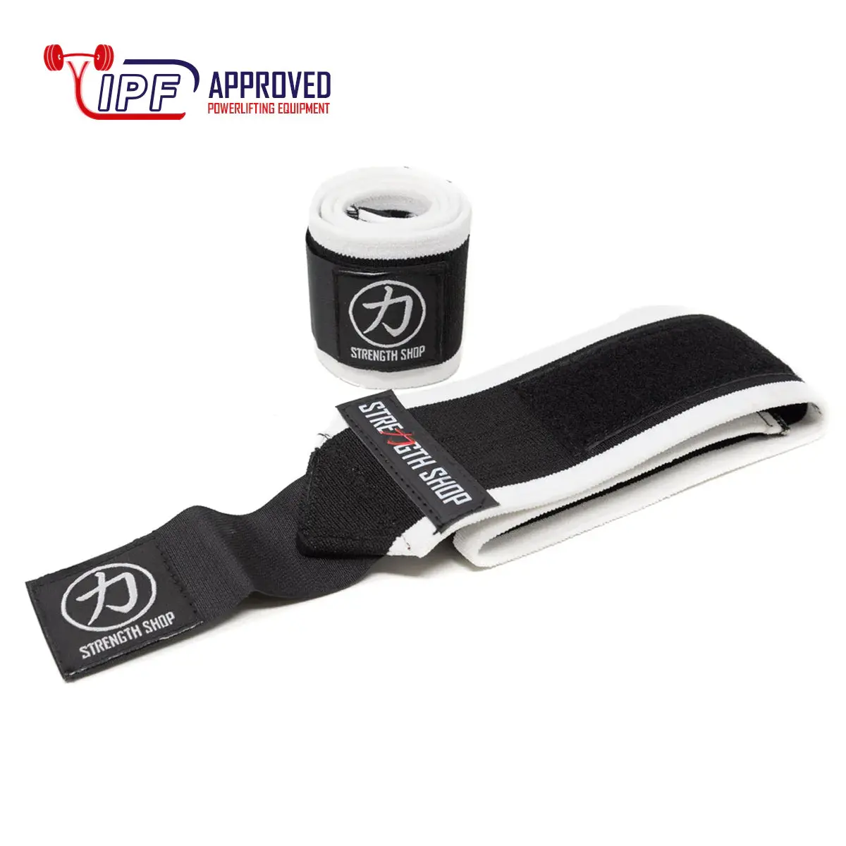 Riot Extra Thick Wrist Wraps - 60Cm, Ipf Approved 1