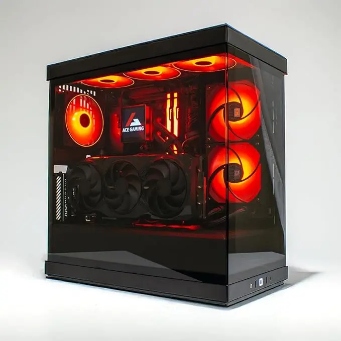 Firestorm Spark Custom Built Gaming Pc Desktop, Ryzen 5 9600X 3.9Ghz, Rtx 5070 12Gb Gddr7, 16Gb Ddr5 Ram, 1Tb Nvme M.2 Ssd, 850W Psu, 240Mm Aio, Wifi, Win 11 Pro 1