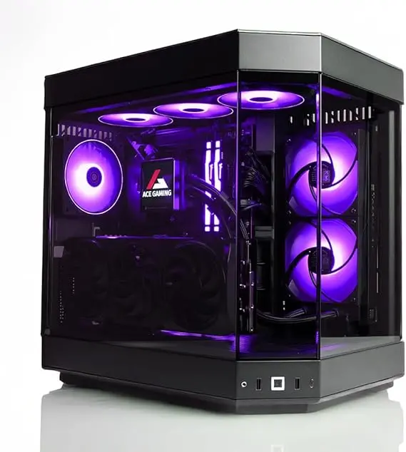 Firestorm Inferno Custom Built Gaming Pc Desktop, Ryzen 7 9800X3d 4.7Ghz, Rtx 5080 16Gb Gddr7, 32Gb Ddr5 Ram, 2Tb Nvme M.2 Ssd, 850W Psu, 240Mm Aio, Wifi, Win 11 Pro 1