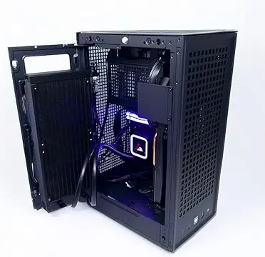 Firestorm Ignite Custom Built Itx Gaming Pc Desktop, Ryzen 5 9600X 3.9Ghz, Rtx 5070 12Gb Gddr7, 16Gb Ddr5 Ram, 1Tb Nvme M.2 Ssd, 750W Psu, 240Mm Aio, Wifi, Win 11 Pro 1