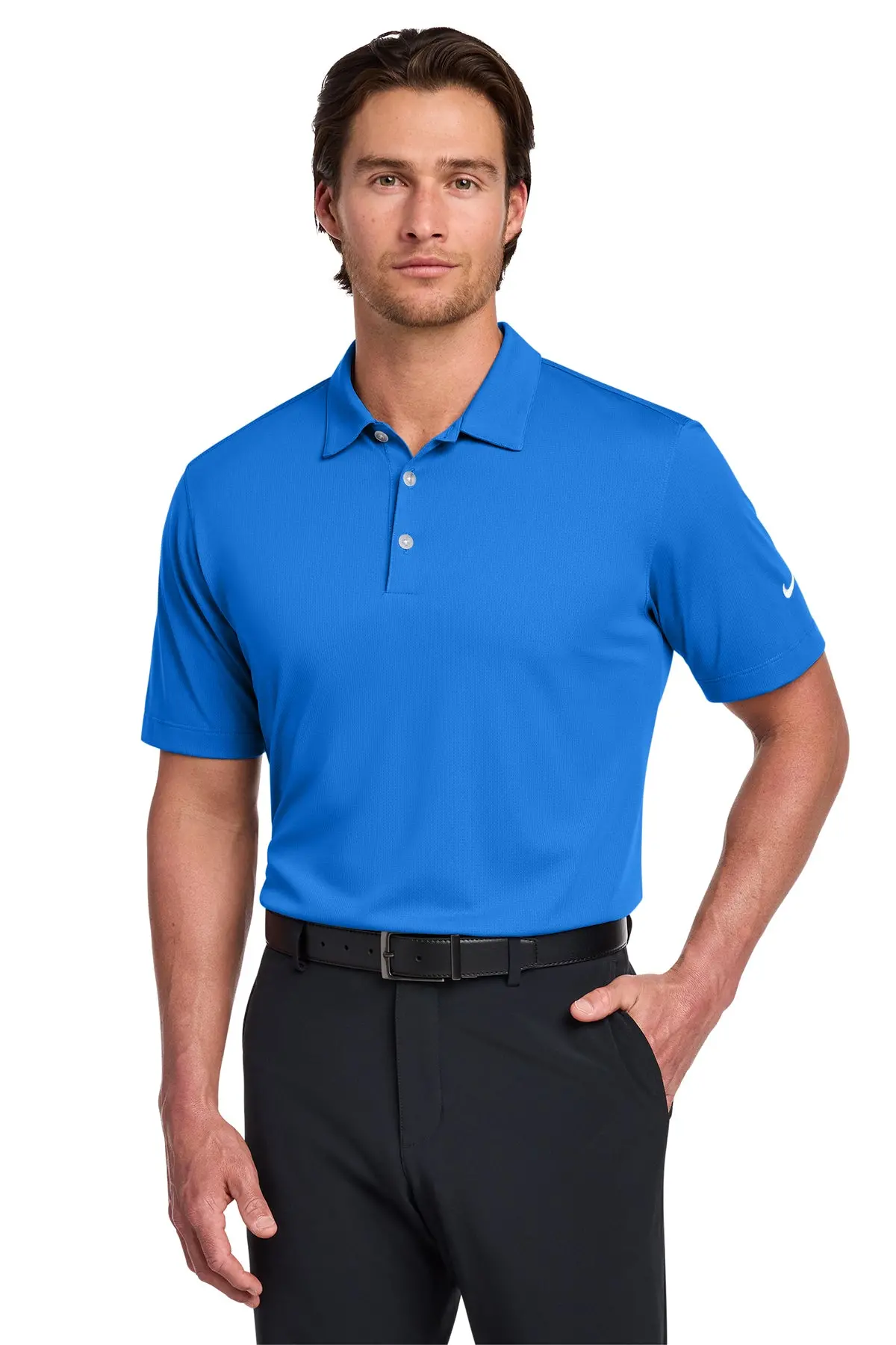 Nike Dri-Fit Vertical Mesh Polo 1
