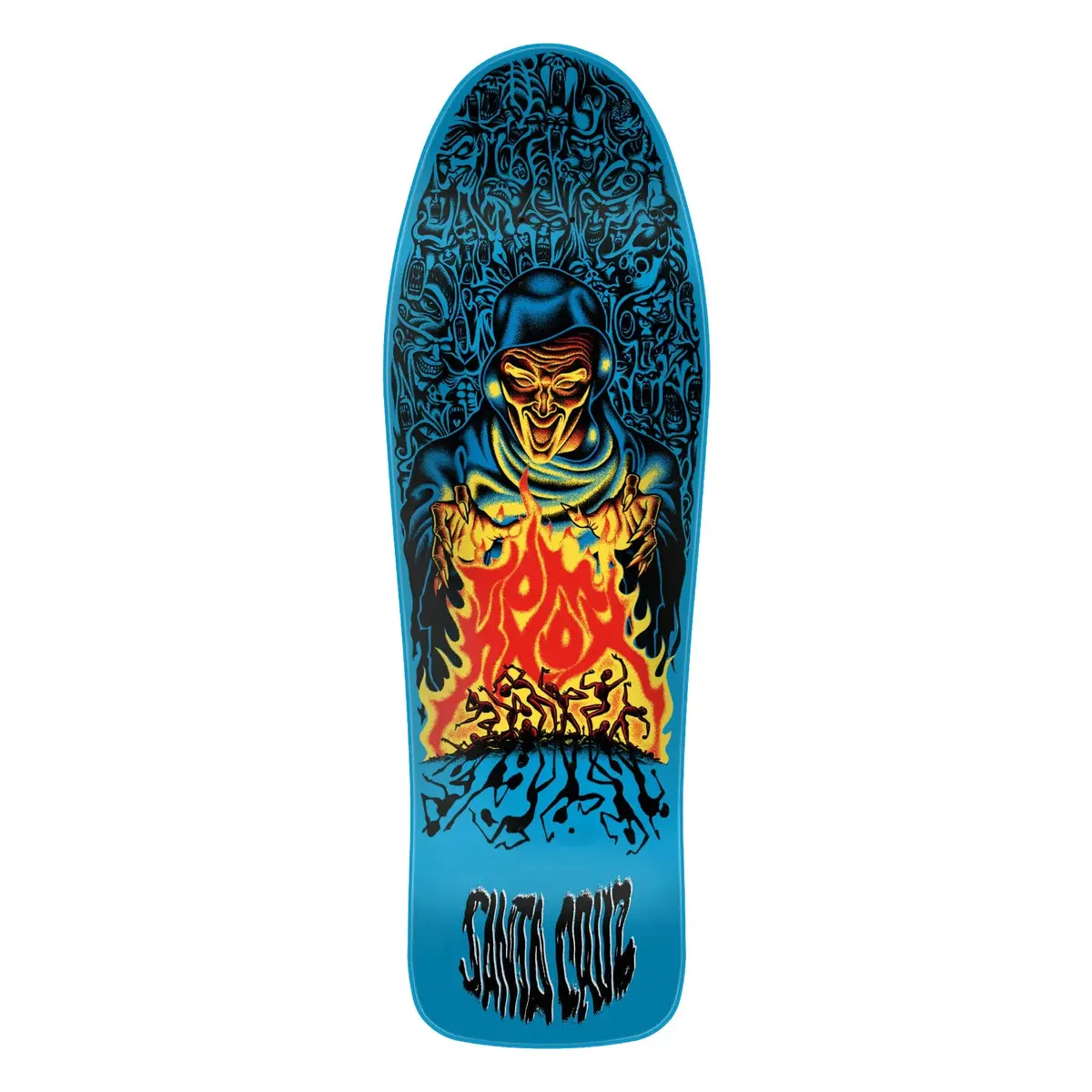Knox Firepit Reissue Santa Cruz Skateboard Deck 1