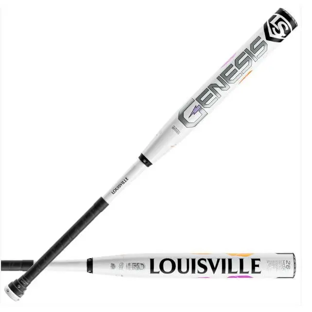 Louisville Slugger 2025 Genesis 2Pc Cancer Awareness Usssa Slo-Pitch Bat 1
