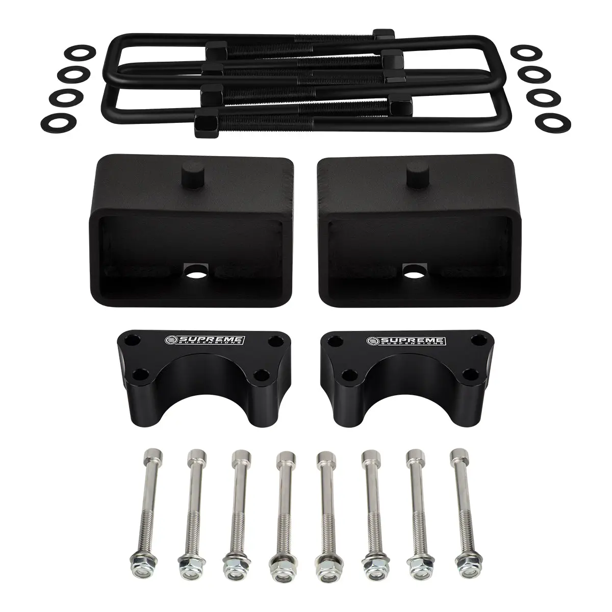 3" Front + 3" Rear Lift Kit For 1986-1995 Toyota Ifs 4X2 Pickup Spring Over Axle 1
