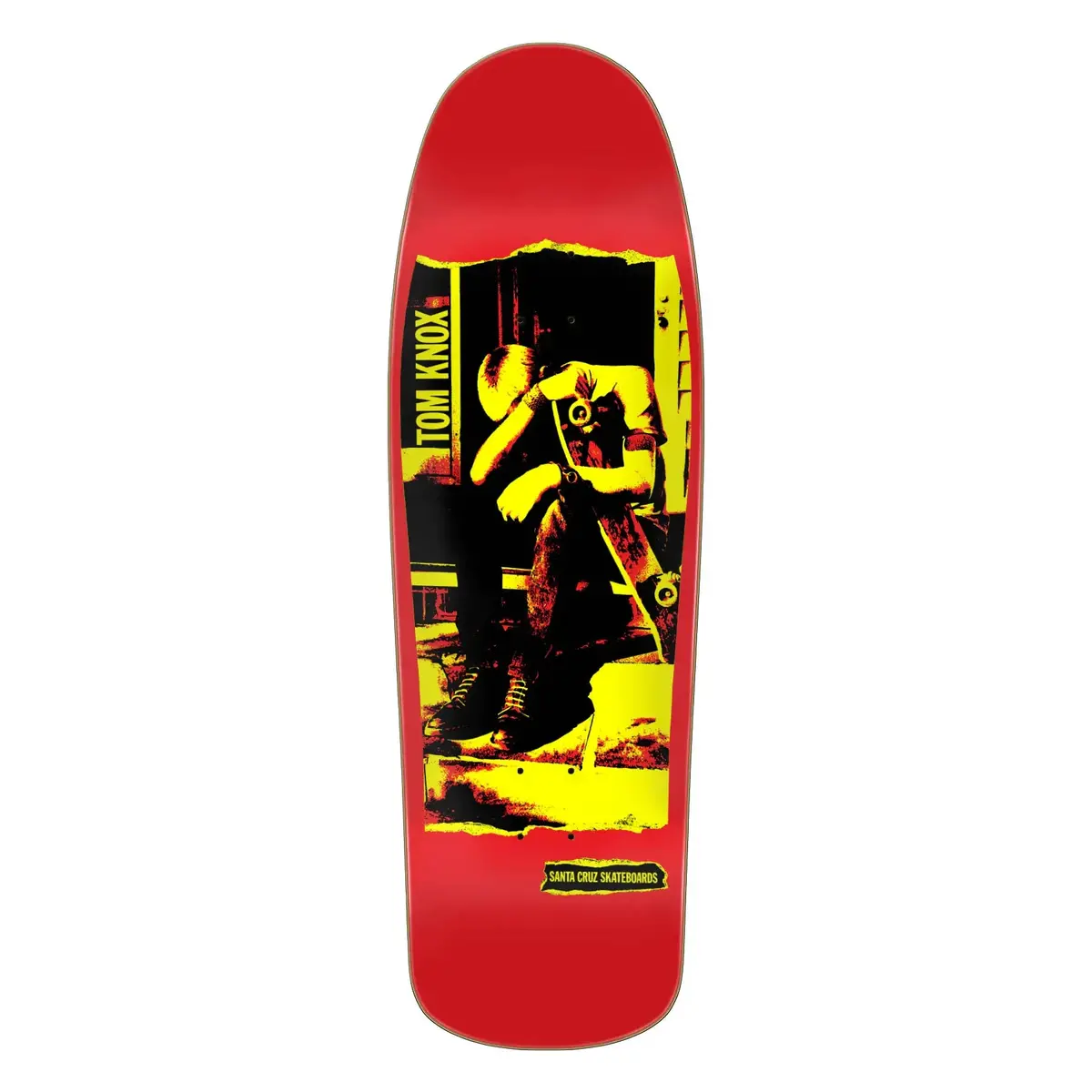 9.89In X 31.75In Knox Punk Reissue Santa Cruz Skateboard Deck 1