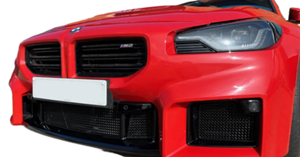 Zunsport Black Front Grille Set For Bmw G87 M2 1