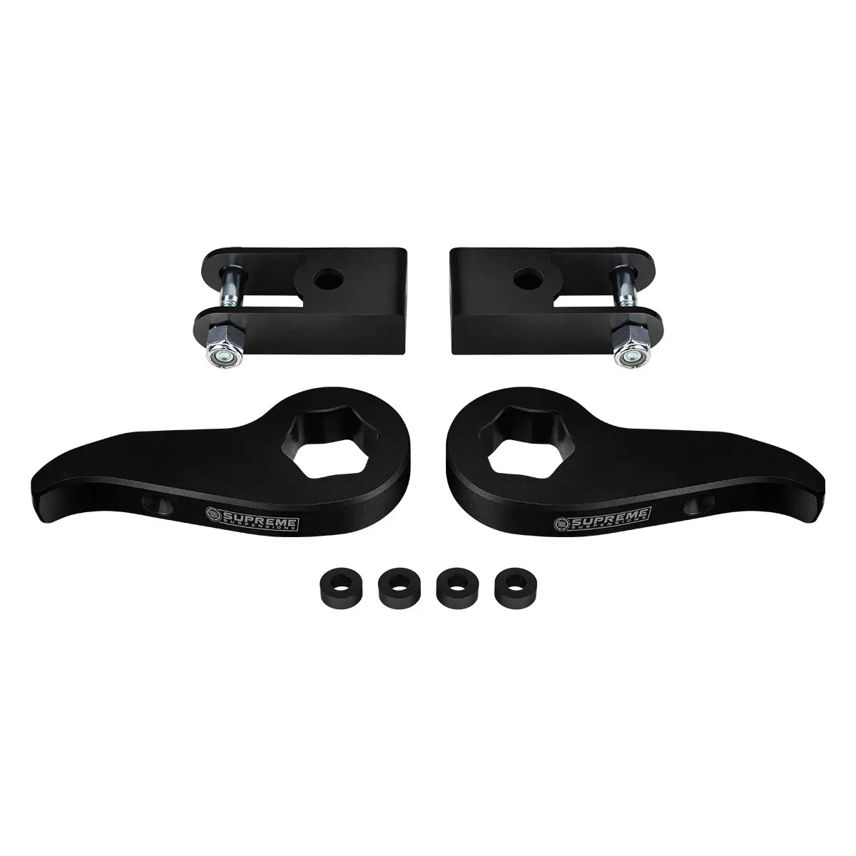 2011-2019 Gmc Sierra 3500Hd Front Suspension Lift Kit & Shock Extenders 4Wd 4X4 1