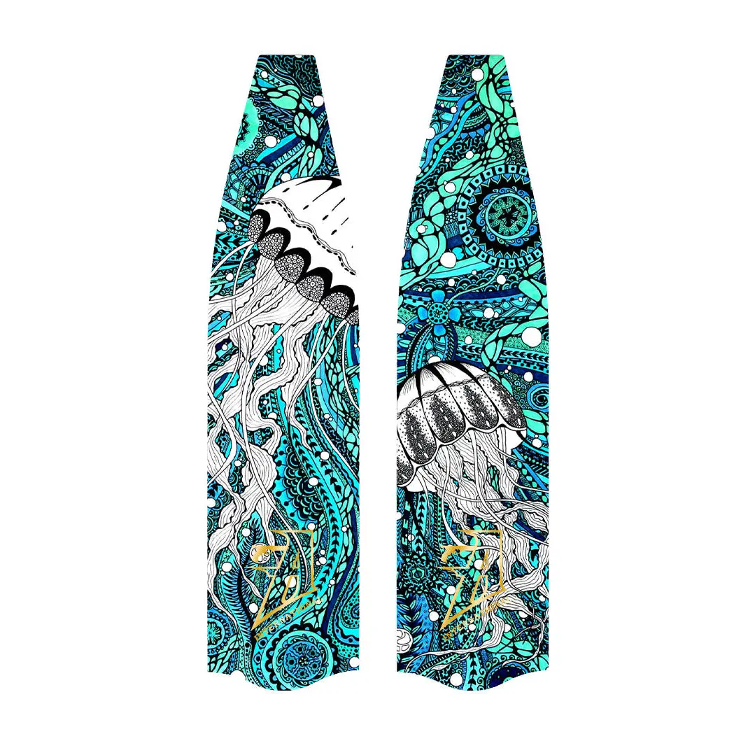 Freediving Fins (Premium Carbon Fiber) - Aqua Jelly 1