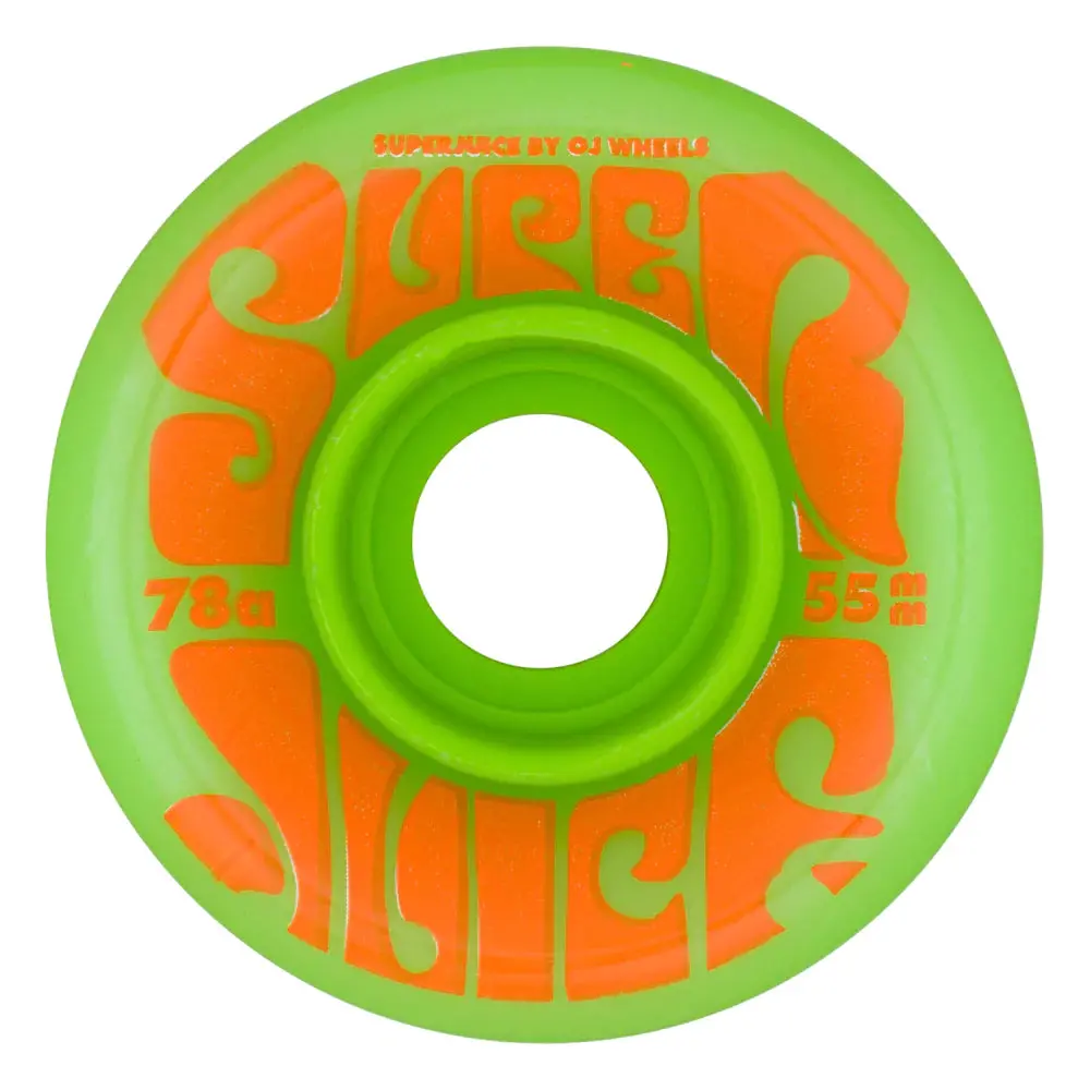 Oj Wheels 55Mm Super Juice Green 78A 1