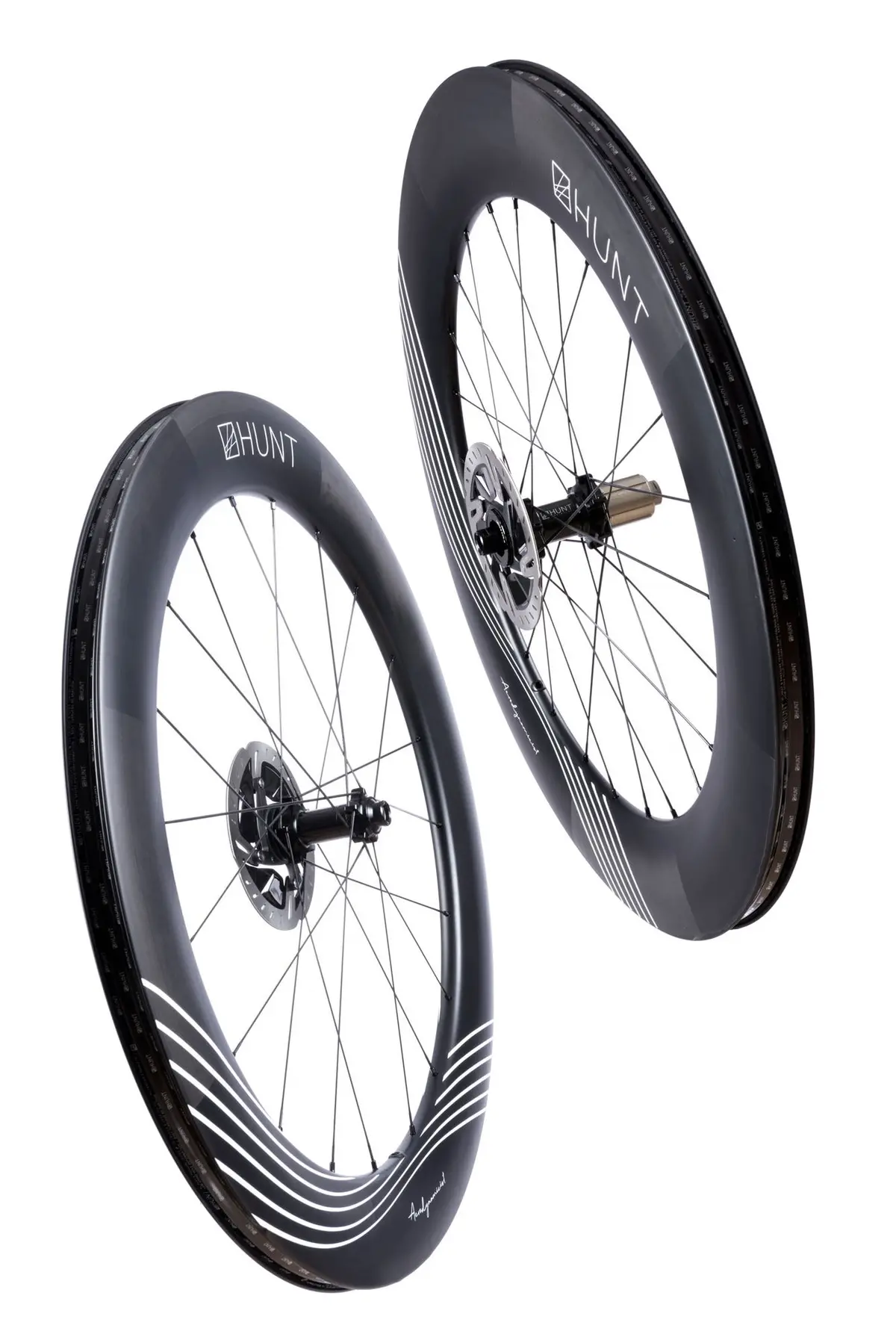 Hunt 7387 Aerodynamicist Carbon Disc Wheelset 1
