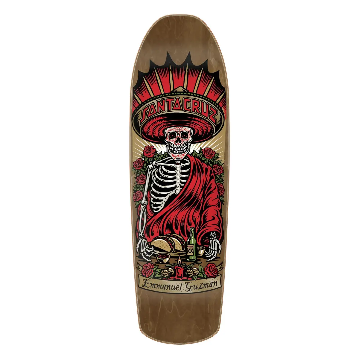Guzman Divine Diner Santa Cruz Skateboard Deck 1