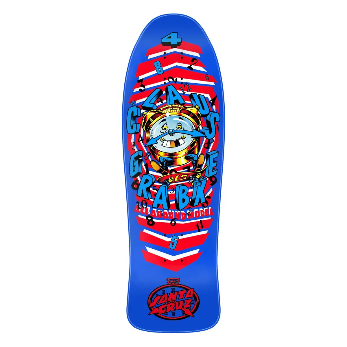 9.89In Grabke All Around Santa Cruz Reissue Skateboard Deck 1