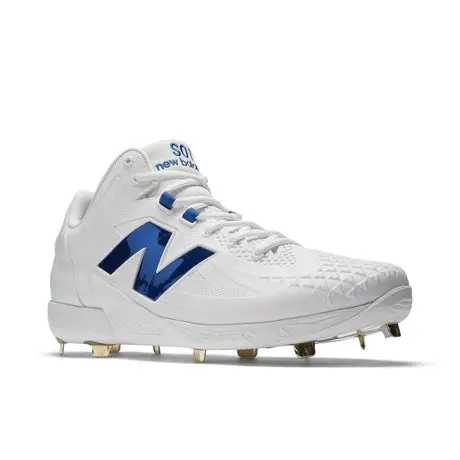New Balance Fuelcell Ohtani 1 Metal Cleats - White/Royal 1