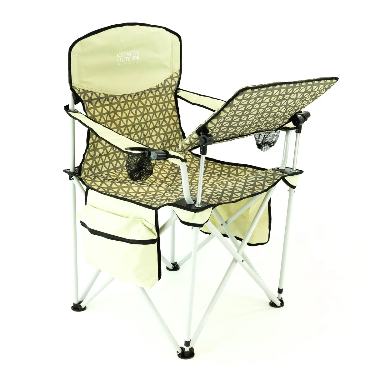 Ichair Folding Wine Chair With Adjustable Table - Earth Diamond 1