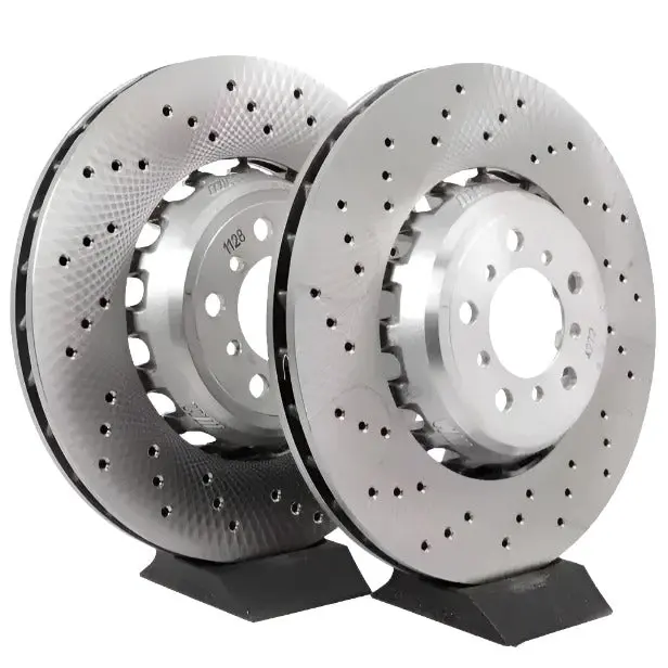 Genuine Bmw F80 F82 F87 Rear 370X24 Ventilated Brake Discs (M2, M2 Competition, M3 & M4) 1