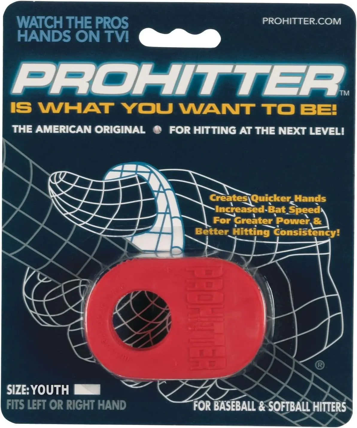 Pro Hitter Thumb Guard - Adult (Red) 1