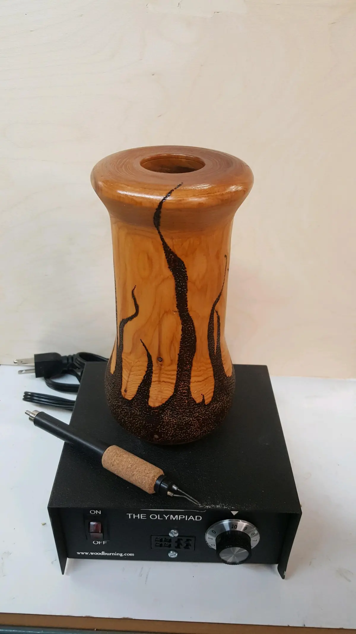 Colwood Olympiad Deluxe Woodburning Kit W/ 9 Fixed Tips And Hot Knife Dkof (Case Not Included) 1