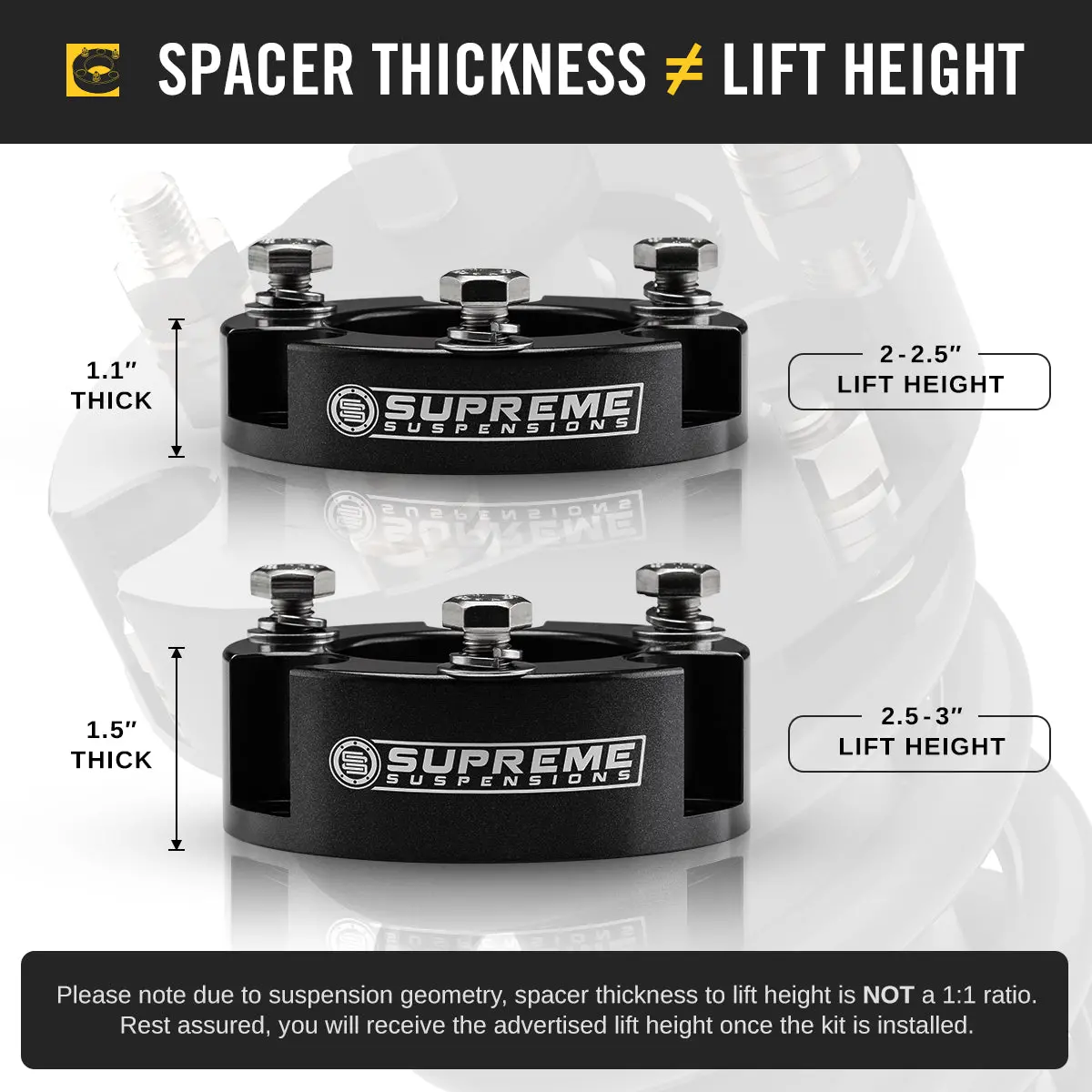 1996-2002 Toyota 4Runner Front Suspension Lift Kit & Bilstein Struts 2Wd 4Wd 2