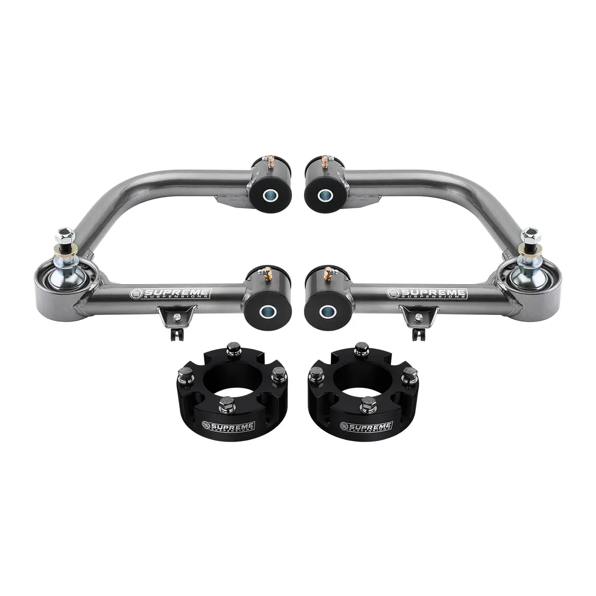 2007-2021 Toyota Tundra 2Wd 4Wd Uni-Ball Upper Control Arms + Free Front Lift Kit 3