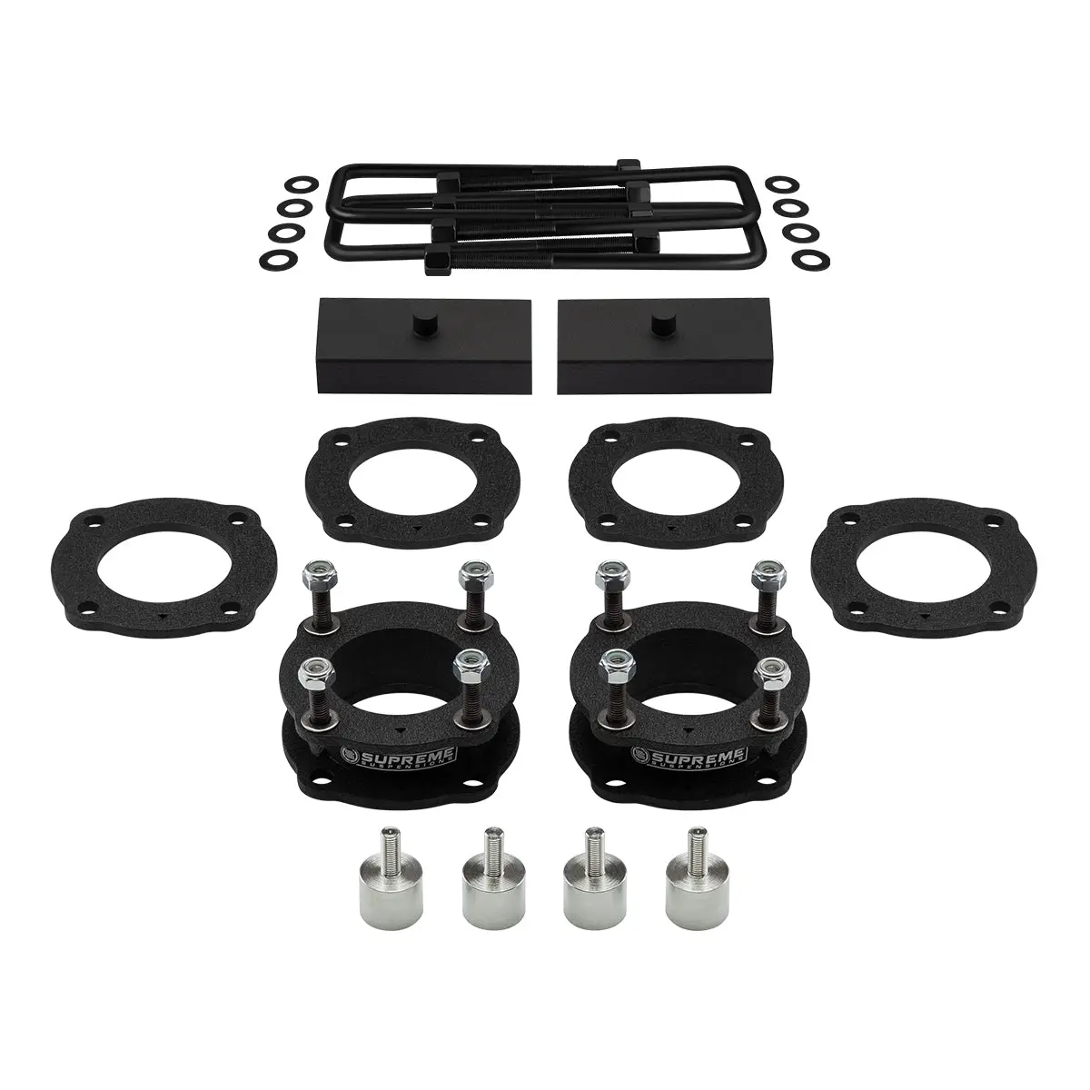 2007-2021 Toyota Tundra Full Suspension Lift Kit 2Wd 4Wd | Features Supreme's New Adjustable Front Strut Spacers Set 1