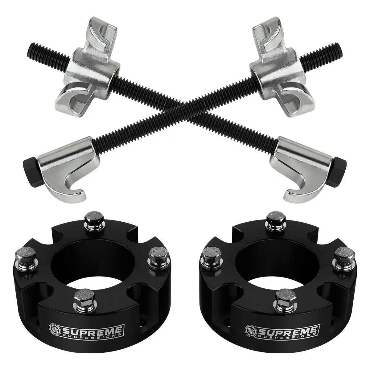 2008-2023 Toyota Sequoia Front Suspension Lift Kit With Spring Compressor 2Wd 4Wd 1