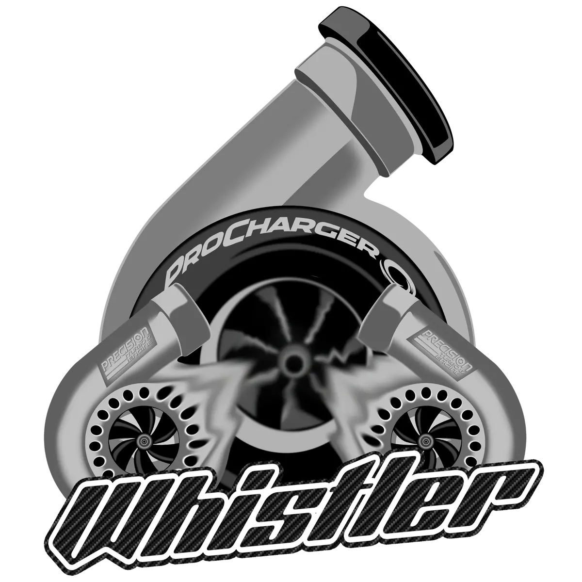 “Whistler” Sticker – Ryan Silva 2000 Mustang Gt 1