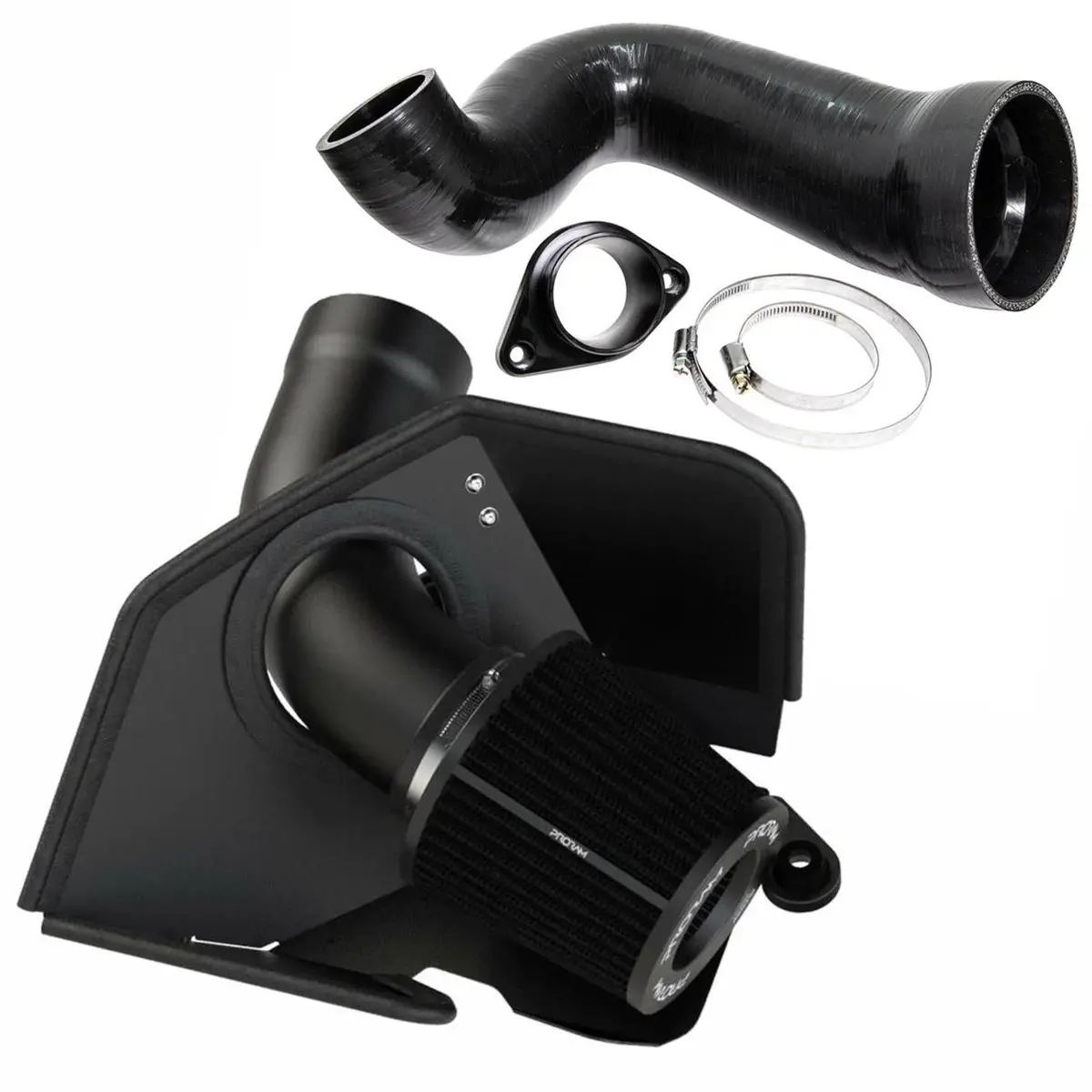 Black - Proram Induction Kit & Turbo Inlet For Volkswagen Golf 1.5 Tsi 1