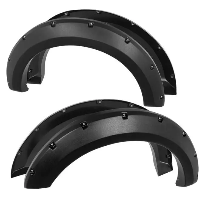 2004-2008 Ford F150 4Pc Bolt-On Rivet Style Spyder Fender Flares 2