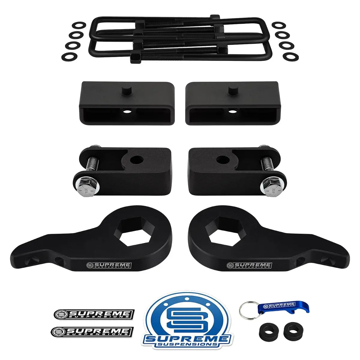 1999-2007 Gmc Sierra 1500 Full Suspension Lift Kit 4Wd + Shock Extenders 2
