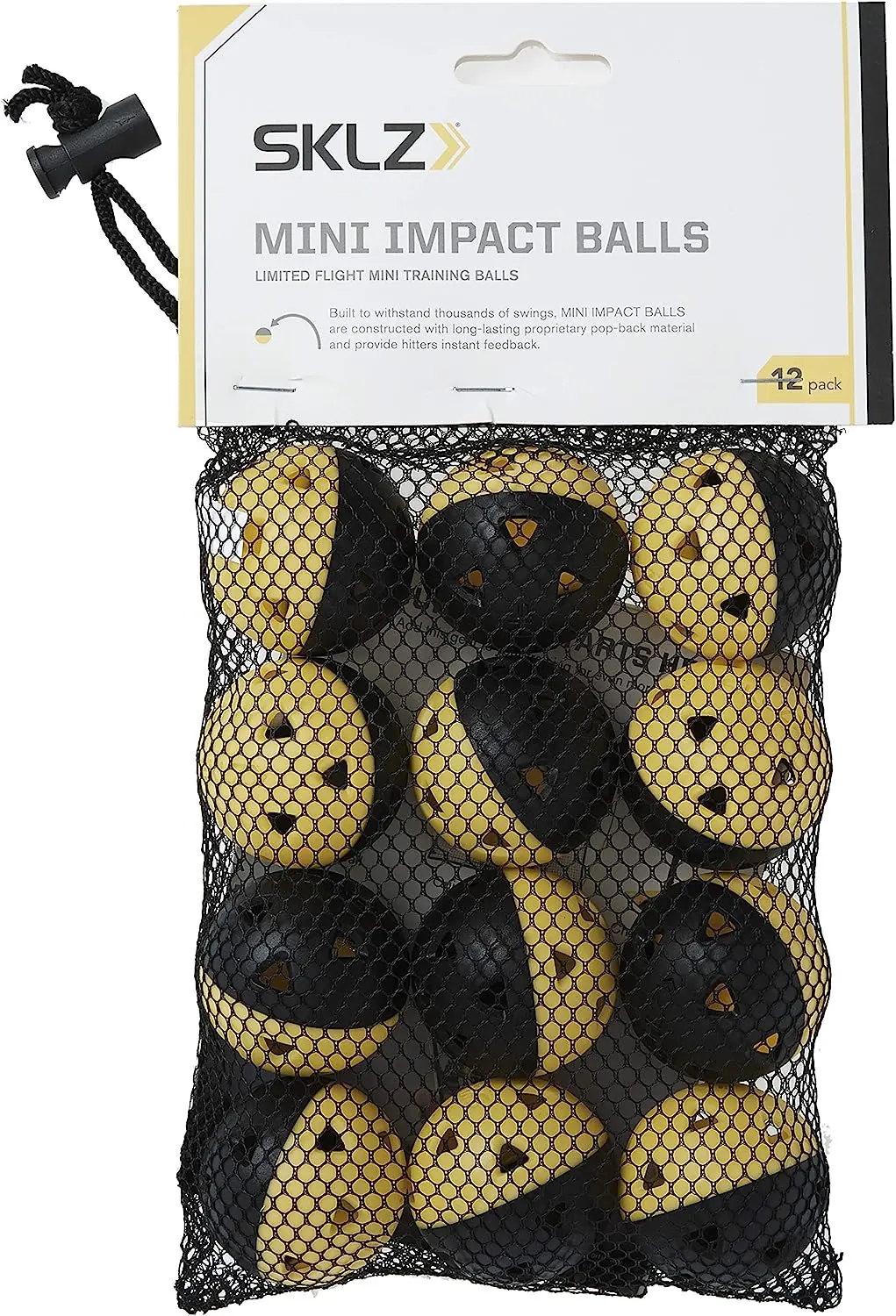 Sklz - Mini Impact Balls (12 Pack) 1