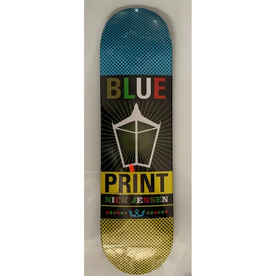 Blue Print Skateboards Nick Jenson 8.25 Inch Deck 1
