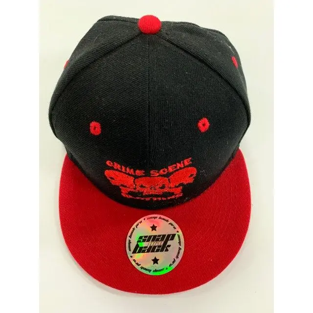 Crime Scene Cap Snap Back Red 1